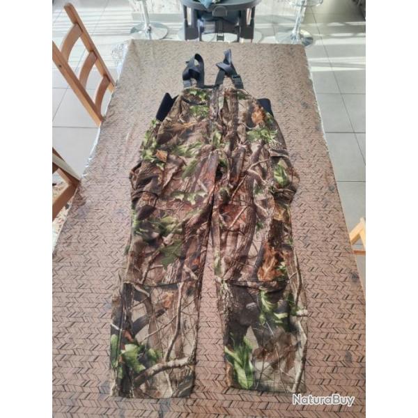 Pantalon � bretelles camouflage taille L MAD DOG GEAR
