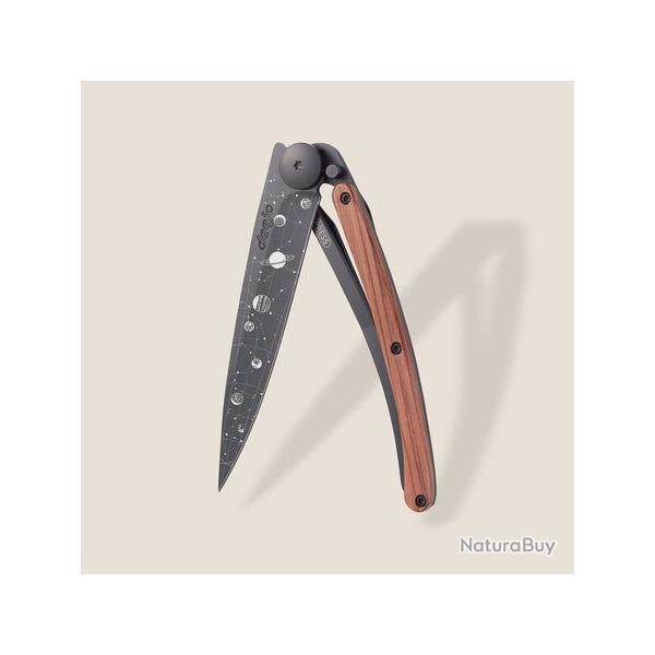 Vente flash ! couteau pliant - Deejo 37G Bois Corail / Astro - 1GB000124