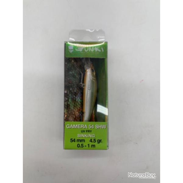 Leurre Coulant Gunki Gamera 54 Shw 4,5 gr argent
