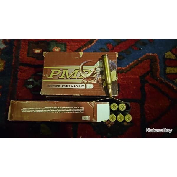 1 boite PMG 300 Winchester Magnum