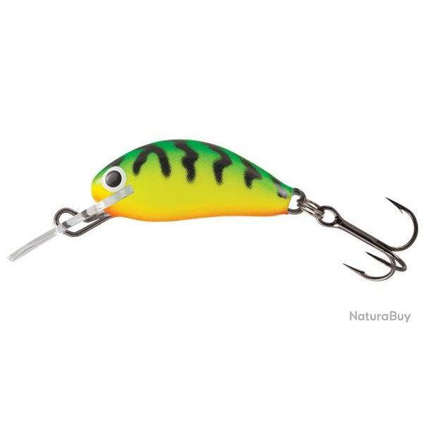 Poisson Nageur Salmo Hornet Floating 3,5cm 2,2g GT - Green Tiger 3,5cm