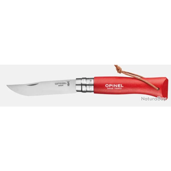 OPINEL N�8 BAROUDEUR ROUGE