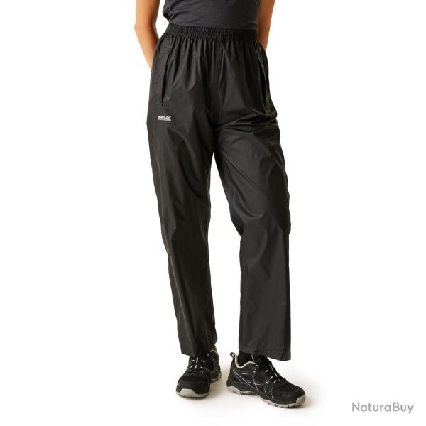 Surpantalon Imperm�able Femme Regatta Women Pack It Overtrousers Noir