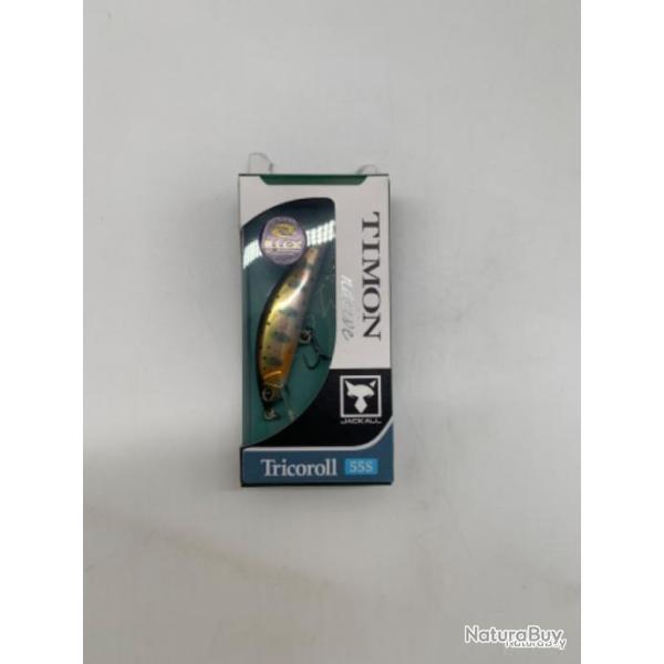Leurre dur Illex Jackall Timon tricoroll 55s 3,5 gr amago