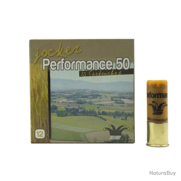 Bo�te de 25 Cartouches Jocker Performance 50 BJ - Cal. 12/76/25 - 5 / Par 1