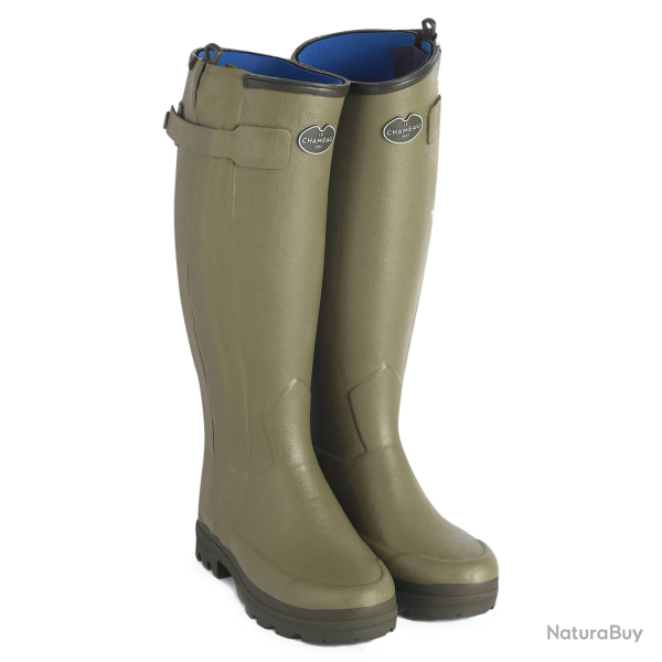 Bottes femme Le Chameau chasseur - Doubl�es n�opr�ne - 37 / 38 cm