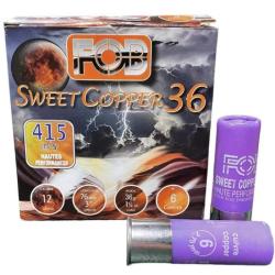 DC 25 ! Cartouches de chasse FOB Sweet Cooper 36 HP - Cal.12/76