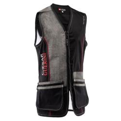Gilet de tir Caesar Gu&eacute;rini - XL / Droitier / Noir