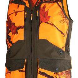 DC 25 ! Gilet Somlys camo orange/vert 218