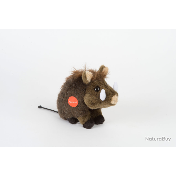 DC 25 ! Peluche sanglier Nature De Brenne sonore