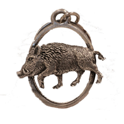 Porte-cl&eacute;s Lovergreen - Sanglier