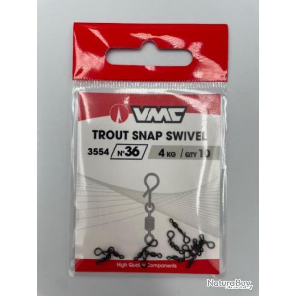 �merillons VMC trout snap swivel n36