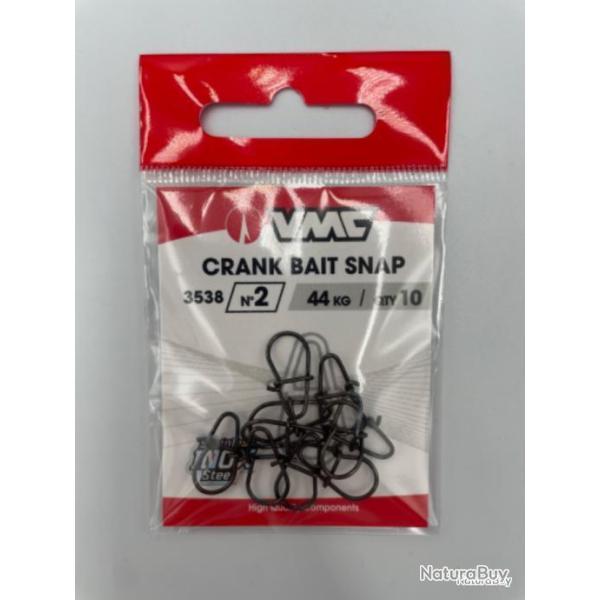 Agrafes VMC Crank bait snap n2