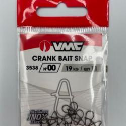 Agrafes VMC Crank bait snap n00