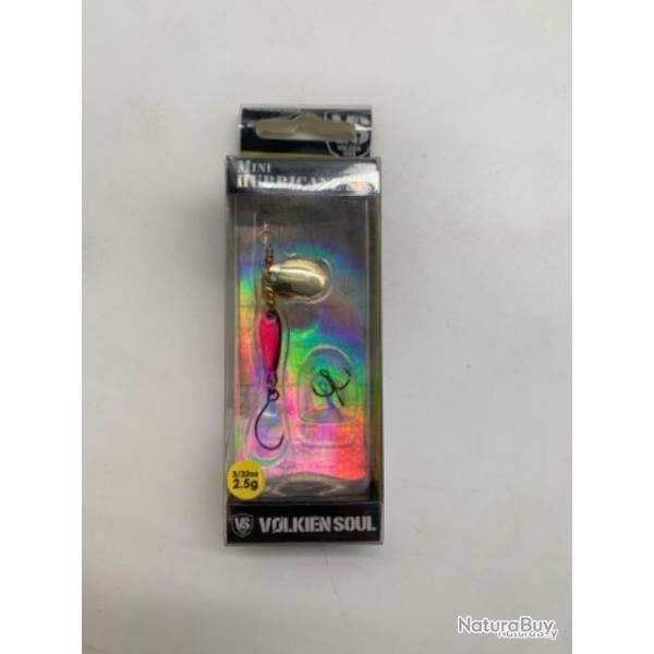 Cuill�re tournante Volkien soul mini hurricane sp 2,5 gr rose