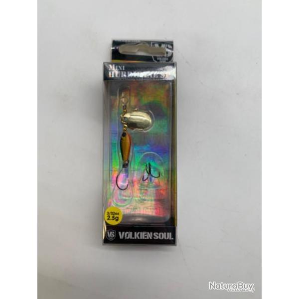 Cuill�re tournante Volkien soul mini hurricane sp 2,5 gr or