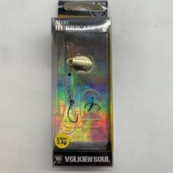 Cuill&egrave;re tournante Volkien soul mini hurricane sp 2,5 gr bleu