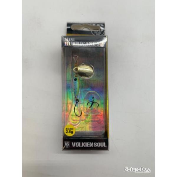Cuill�re tournante Volkien soul mini hurricane sp 2,5 gr bleu