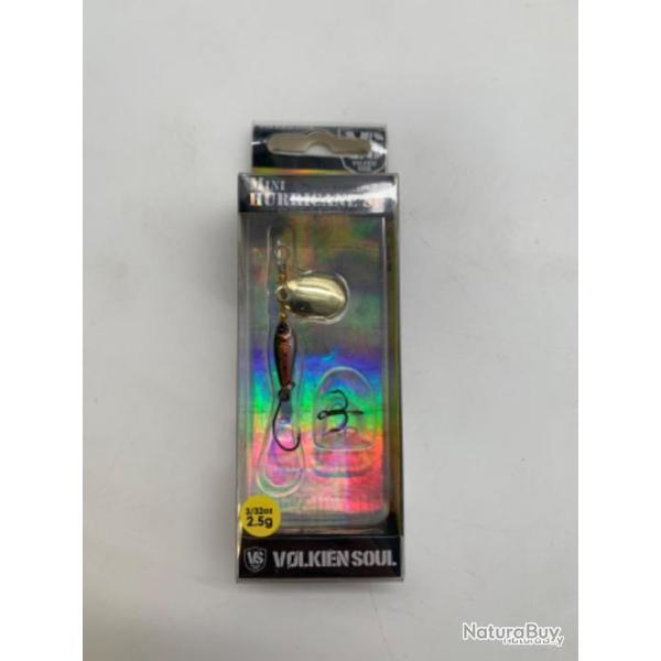 Cuill�re tournante Volkien soul mini hurricane sp 2,5 gr bronze