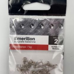 &Eacute;merillons &agrave; agrafe italienne europ&ecirc;che n2