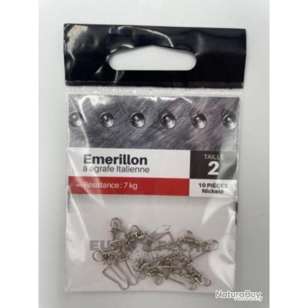 �merillons � agrafe italienne europ�che n2