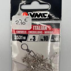 &Eacute;merillons &agrave; agrafe italienne VMC n3