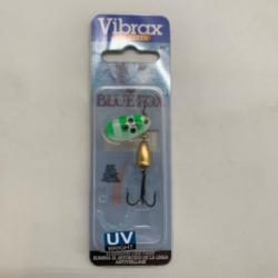 Cuill&egrave;re tournante Vibrax blue Fox 4 gr vert
