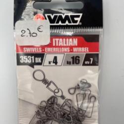 &Eacute;merillons &agrave; agrafe italienne VMC n4