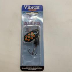 Cuill&egrave;re tournante Vibrax blue Fox 10 gr noir