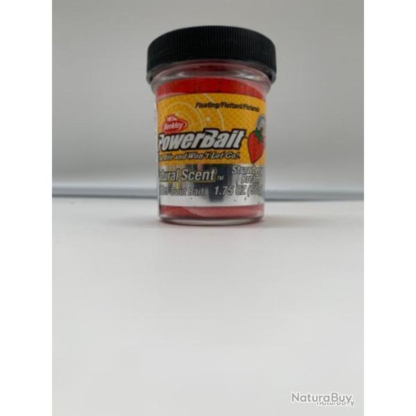 P�te � truite Berkley powerbait rouge fraise