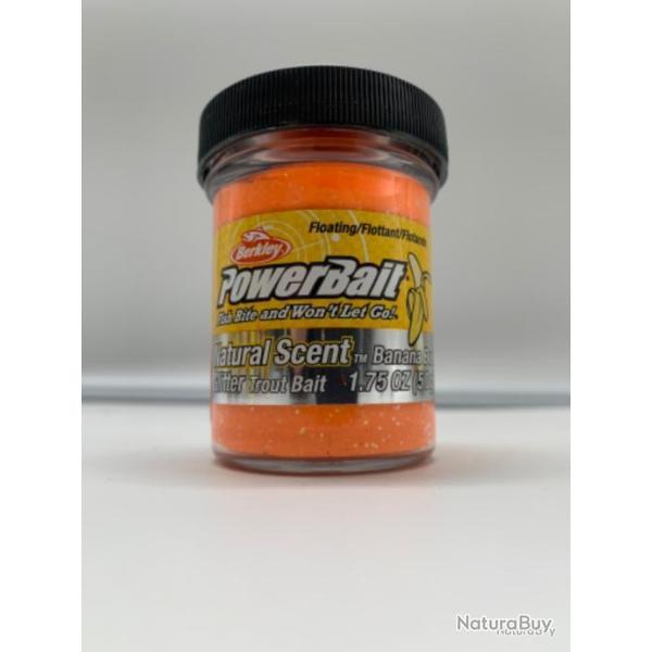 P�te � truite Berkley powerbait orange banane