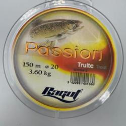 Nylon ragot sp&eacute;cial truite 0,20mm 150m