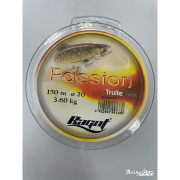 Nylon ragot sp�cial truite 0,20mm 150m