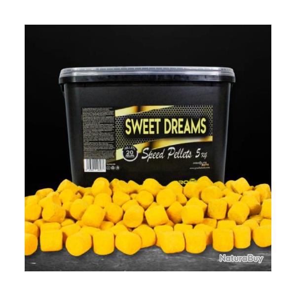 Pellets Pro Elite Baits Gold Speed Pellets Sweet Dreams 20mm 5kg