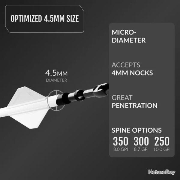 Fl�che Carbone Ultraview 1K (par 6) - 250