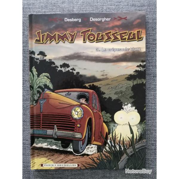 BD Jimmy Tousseul, Desberg et Desorgher 3. Le crpuscule blanc