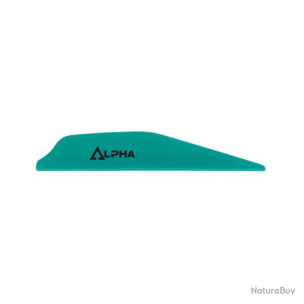 Plume de fl�che Plastique BOHNING ALPHA (par 100) - Turquoise