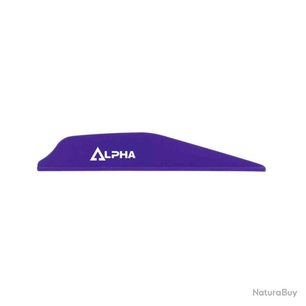 Plume de fl�che Plastique BOHNING ALPHA (par 100) - Violet