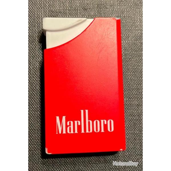 Neuf : Briquet �lectronique MARLBORO rouge gaz rechargeable