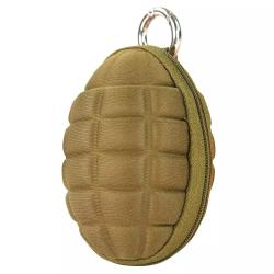 Porte-Clefs Grenade Coyote Brown
