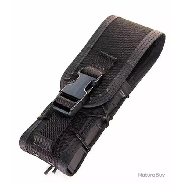 Poche Simple Fusil Taco Covered Noir