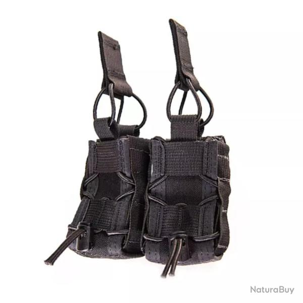 Poche Double 40 MM Taco� Noir