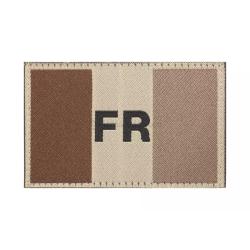 Patch Drapeau Fran&ccedil;ais Desert