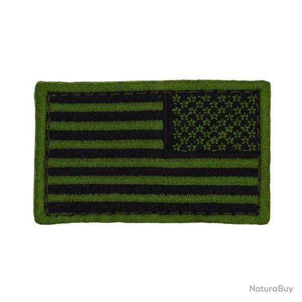 Patch Drapeau USA Invers� Olive Drab