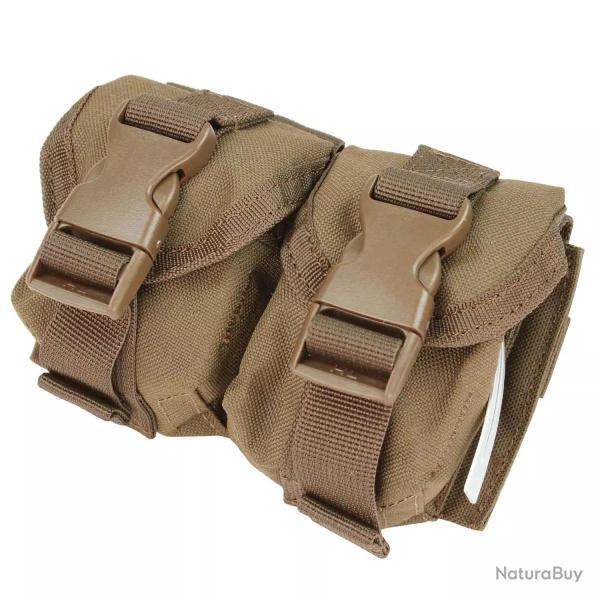 Porte Grenade frag Double Coyote Brown