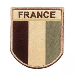 Ecusson France d&eacute;sert brod&eacute;