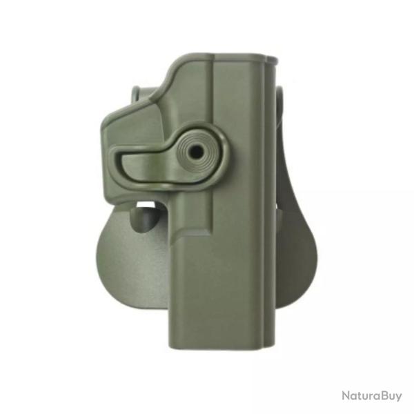 Holster rigide LV2 Glock 17/22/28/31 Gen4/5 droitier Olive Drab