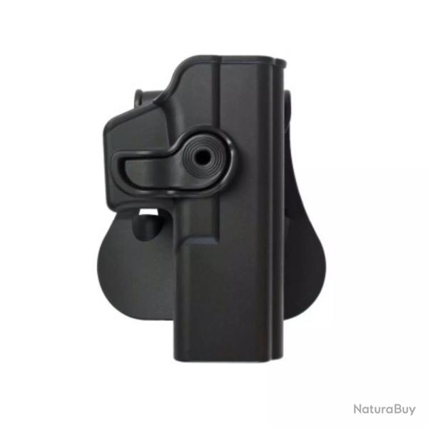 Holster rigide LV2 Glock 17/22/28/31 Gen4/5 droitier Noir