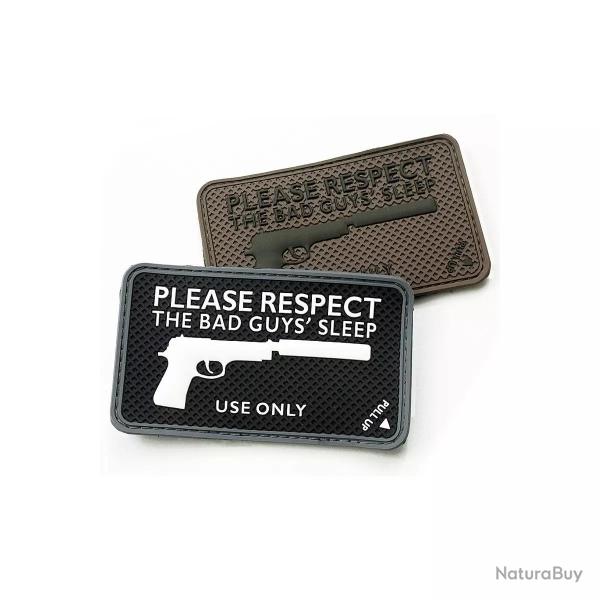 Patch Please Respect The Bad Guy's Sleep Marron