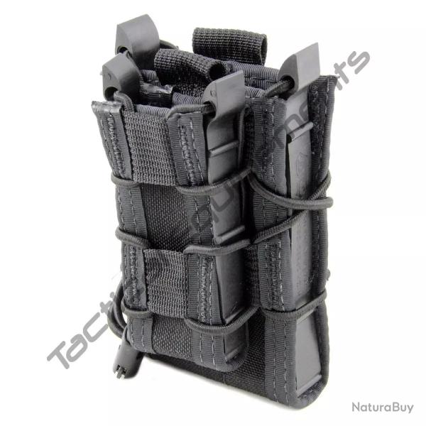 Poche Double Decker� Taco� Noir